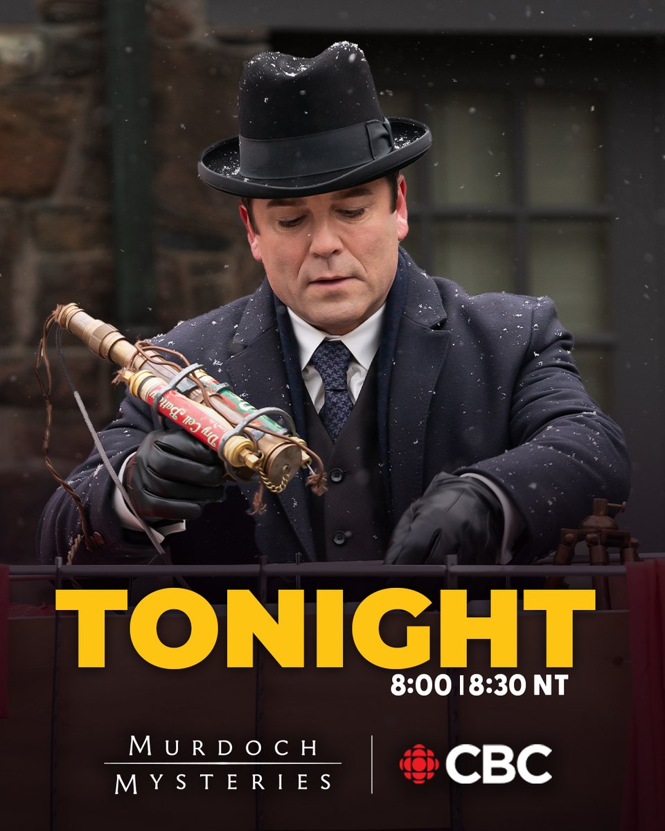 Murdoch Mysteries tweet media