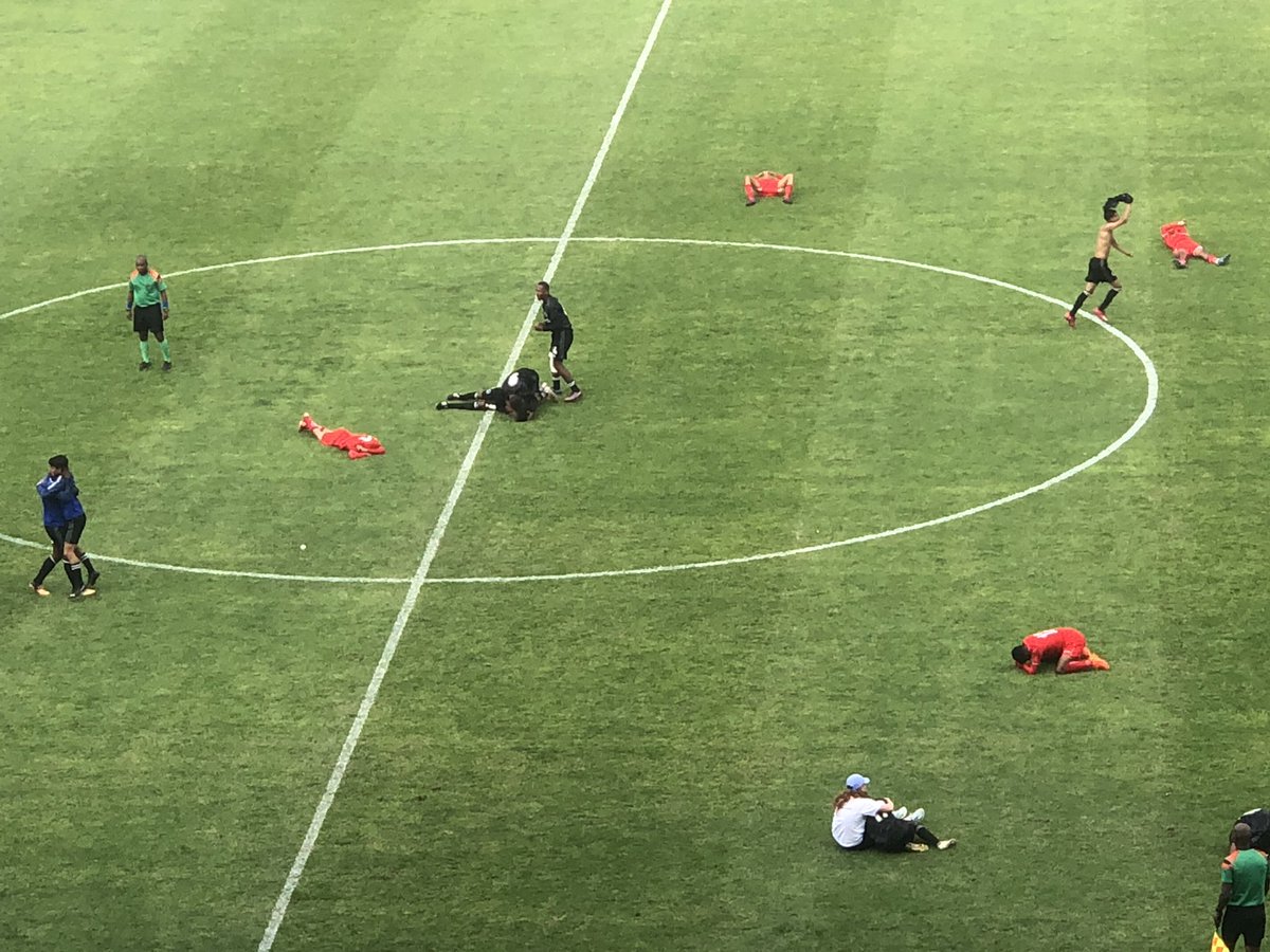 FMSouthAfrica's tweet photo. It’s all over !!! 

It ends @CapeTownSpursFC 1-2 @GPUtd 

Grassy Park are #BayhillPremierCup2023 champions!!! https://t.co/JAXdCRm0wq