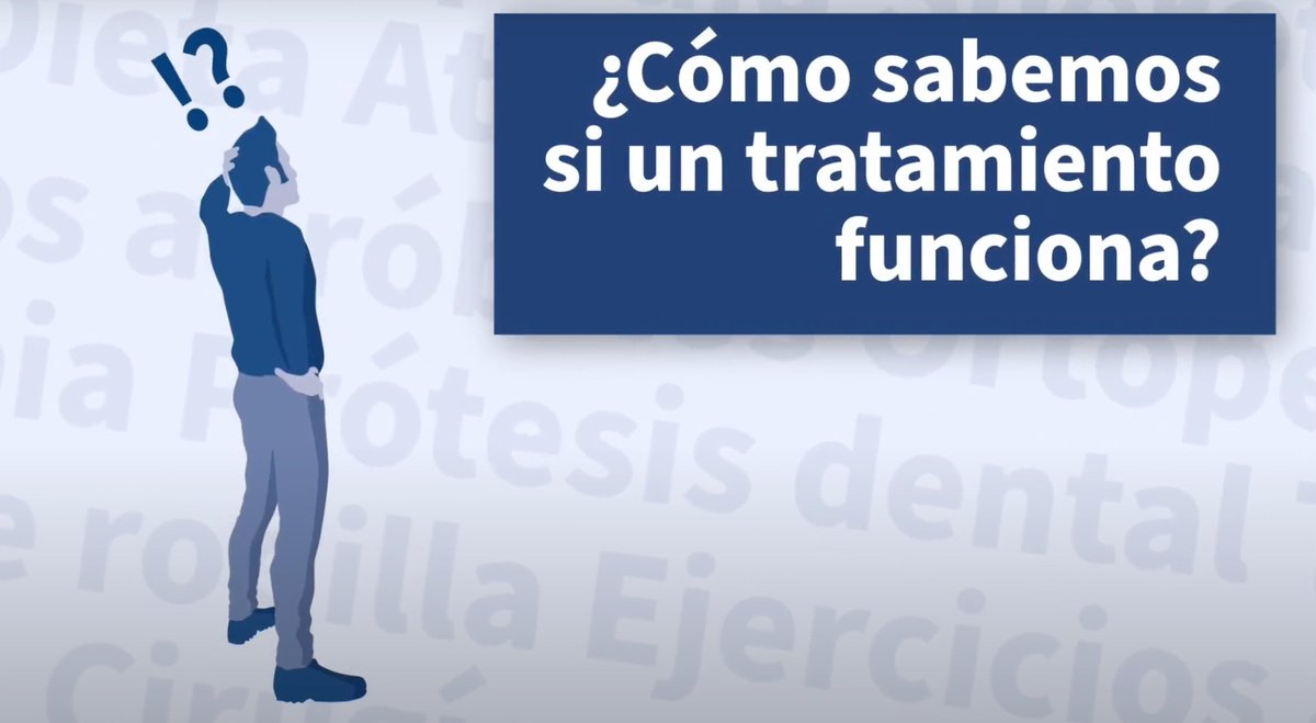 ⚠ Que un estudio diga que una dieta, medicación o ejercicio físico funcione no significa que puedes confiar a ciegas en él.

🎥Descubre en este vídeo que hemos preparado desde Cochrane Iberoamérica los 9 pasos para saber si un tratamiento funciona:

ow.ly/YzPS50NF1UU