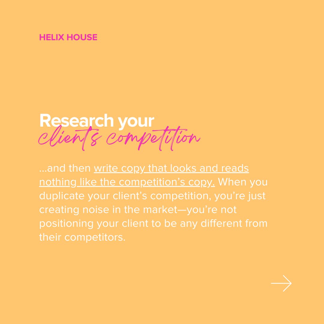 myhelixhouse's tweet photo. Ready to slay the #copy game? π₯
Channel your inner #wordsmith and let your #creativity run wild! We've got the tips to help you become the #CopywritingPro you were always meant to be! https://t.co/iitU2IhhWi