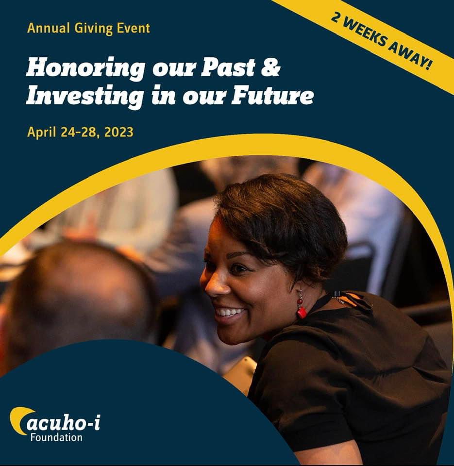 The ACUHO-I Foundation Annual Giving Event is 2 weeks away!

We invite you to participate in this important event that supports ACUHO-I to assist with scholarships, professional development, and research.

Every size of donation counts!  Please visit acuho-i.org/foundation