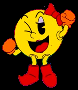Shadow_Enz's tweet photo. @IndieGamerChick Quick, someone make a Sweetie with only head and legs like Ms Pac Man! https://t.co/17Ho8pW5v0