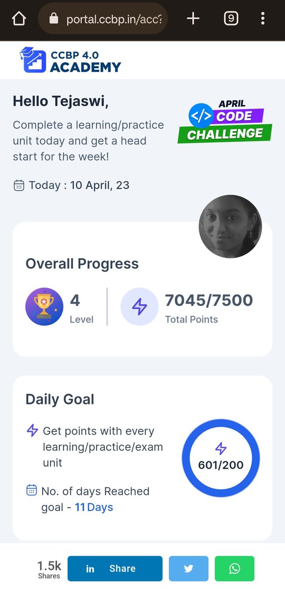PrathapTejaswi's tweet image. Another day of April Code Challenge ✨ @rahulattuluri #aprilcodechallenge
#programming