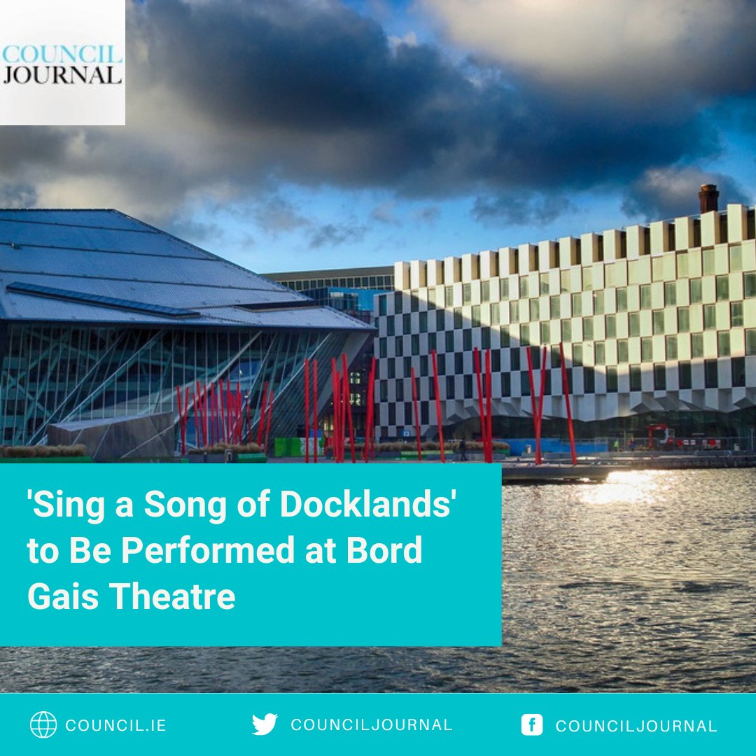Council Journal (@counciljournal) on Twitter photo 'Sing a Song of Docklands' to Be Performed at Bord Gais Theatre
Read more here: council.ie/sing-a-song-of…
#SingASong #Docklands #Show #Dublin <a href="/DubCityCouncil/">Dublin City Council</a> <a href="/Sing_Ireland/">Sing Ireland</a> <a href="/BordGaisEnergy/">Bord Gáis Energy</a> <a href="/creativeirl/">Creative Ireland</a> <a href="/rayrightnow/">Ray Yeates</a> 'Sing a Song of Docklands' to Be Performed at Bord Gais Theatre
Read more here: council.ie/sing-a-song-of…
#SingASong #Docklands #Show #Dublin <a href="/DubCityCouncil/">Dublin City Council</a> <a href="/Sing_Ireland/">Sing Ireland</a> <a href="/BordGaisEnergy/">Bord Gáis Energy</a> <a href="/creativeirl/">Creative Ireland</a> <a href="/rayrightnow/">Ray Yeates</a>