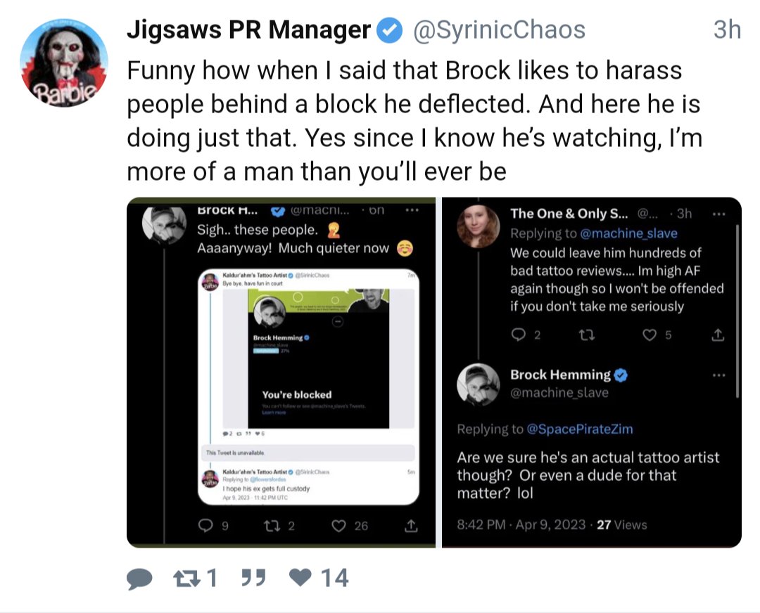 machine_slave's tweet photo. SirinicBully has changed his identity @SyrinicChaos in an attempt to run and hide. I gotchoo, son. 😎 #MessWithTheBull.. https://t.co/bpFimN5auD