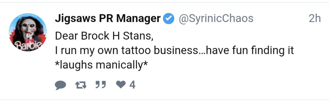 machine_slave's tweet photo. SirinicBully has changed his identity @SyrinicChaos in an attempt to run and hide. I gotchoo, son. 😎 #MessWithTheBull.. https://t.co/bpFimN5auD