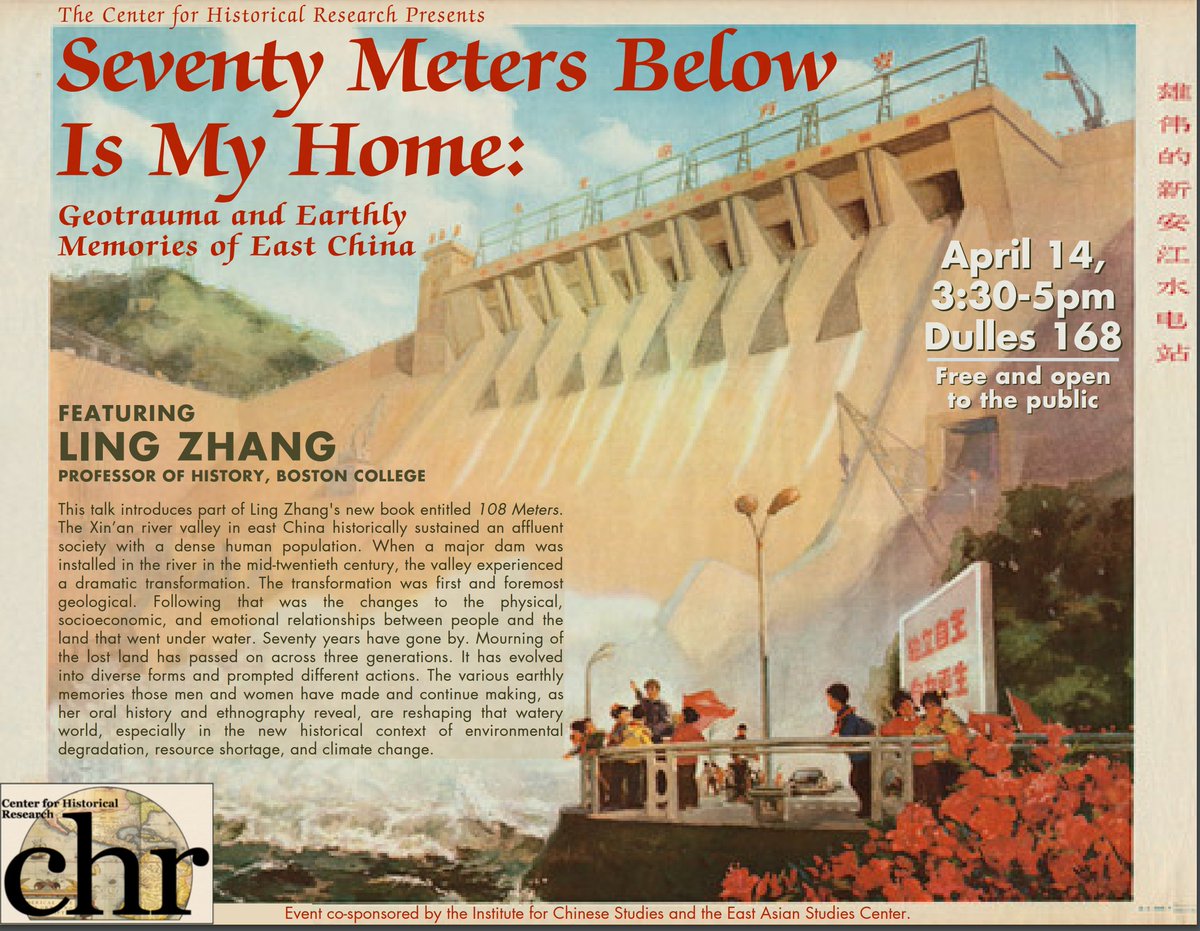 Ling__Zhang's tweet photo. Precious opportunity to share part of the book I am writing with colleagues at Ohio State. Eager for comments and critiques. #envhis #envhum

https://t.co/9l5RMJPiux https://t.co/2kSMvNpI65