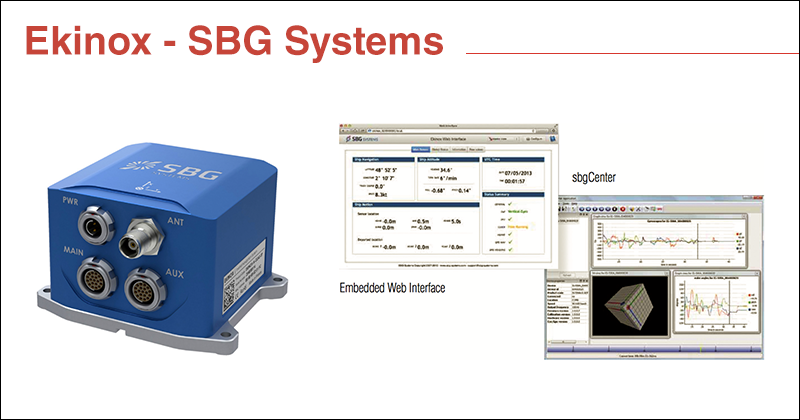 La precisione dei sensori della serie SBG Systems Ekinox è caratterizzata da Pitch &amp; Roll di 0.05° e Heading da 0.5° a 0.05° a seconda dei modelli.

 #MEMS #GNSS #SensoriMEMS <a href="/SBG_Systems/">SBG SYSTEMS</a>