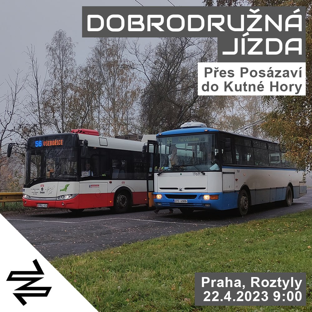 Už za necelých 14 dní vyrazíme na další Dobrodružnou jízdu. Tentokrát z Roztyl vstříc Kutné Hoře.

Více informací: tram-bus.cz/mhd-praha/udal…