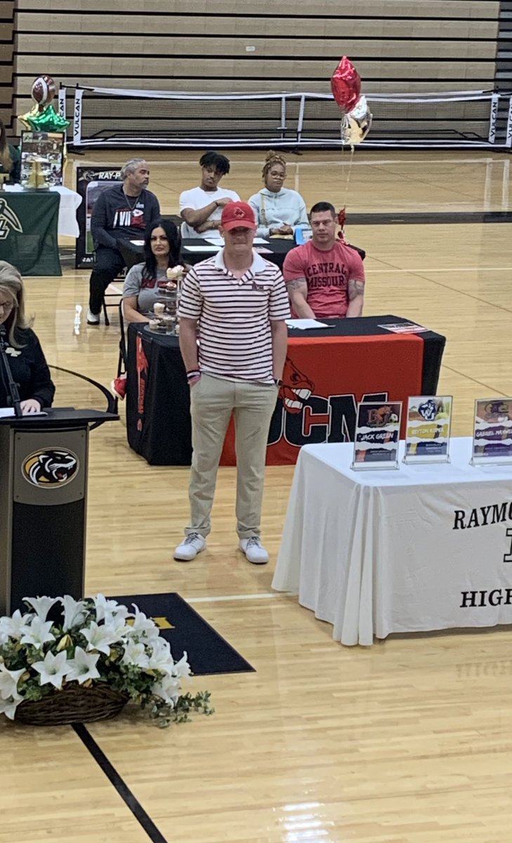 Always a great time celebrating our Panthers at signing day! Congrats to my cousin Peyton Koper and Zander Dombrowski (QB group)!