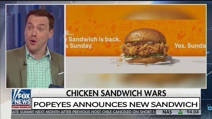 CNN: Five people dead, 6 taken to hospital after downtown Louisville, Kentucky, mass shooting. 

MSNBC: 5 people killed in Louisville mass shooting - 6 others badly wounded

Fox News: Popeyes announces new chicken sandwich