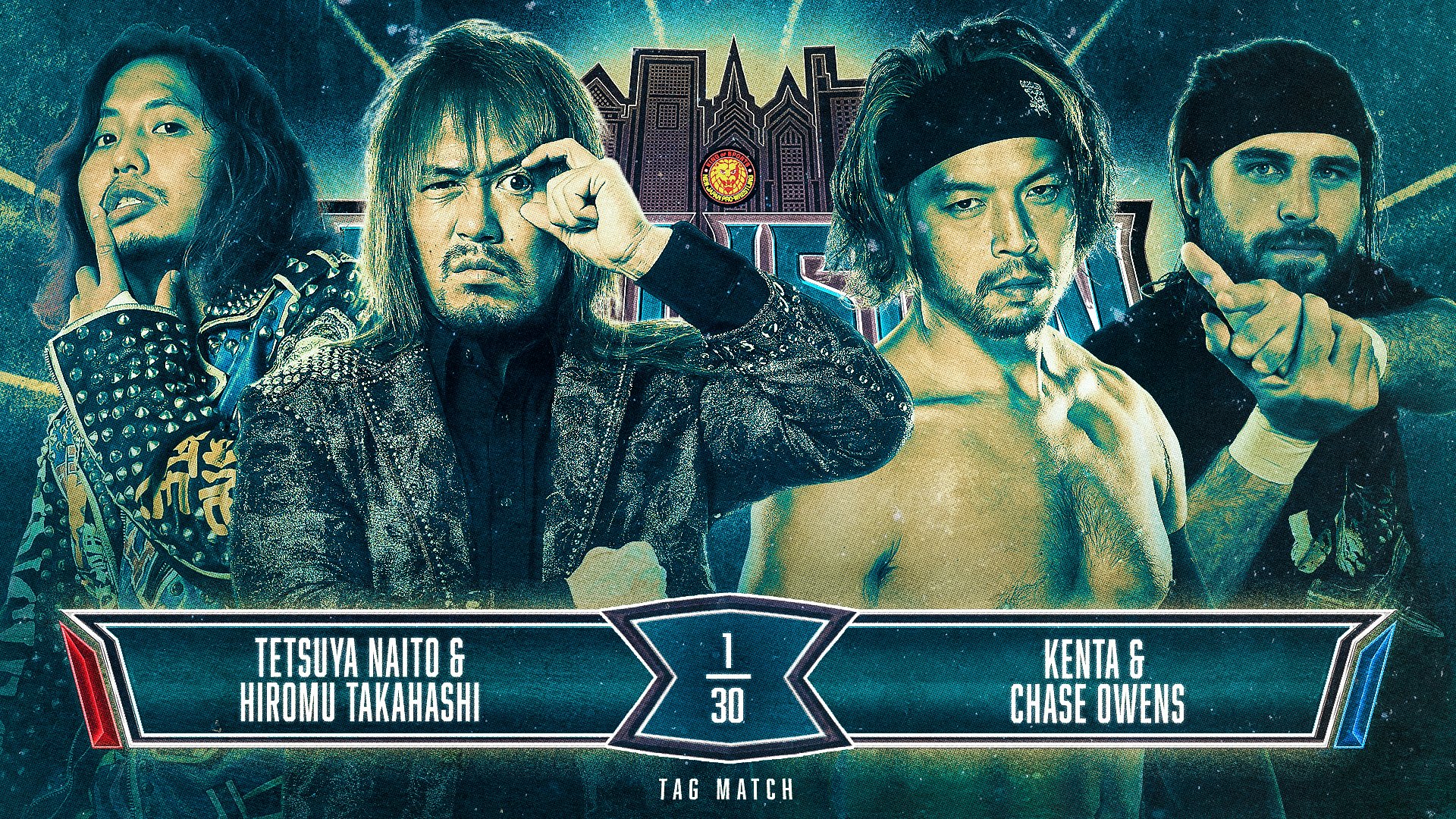 NJPW Cartel completo «Collision in Philadelphia» Superluchas