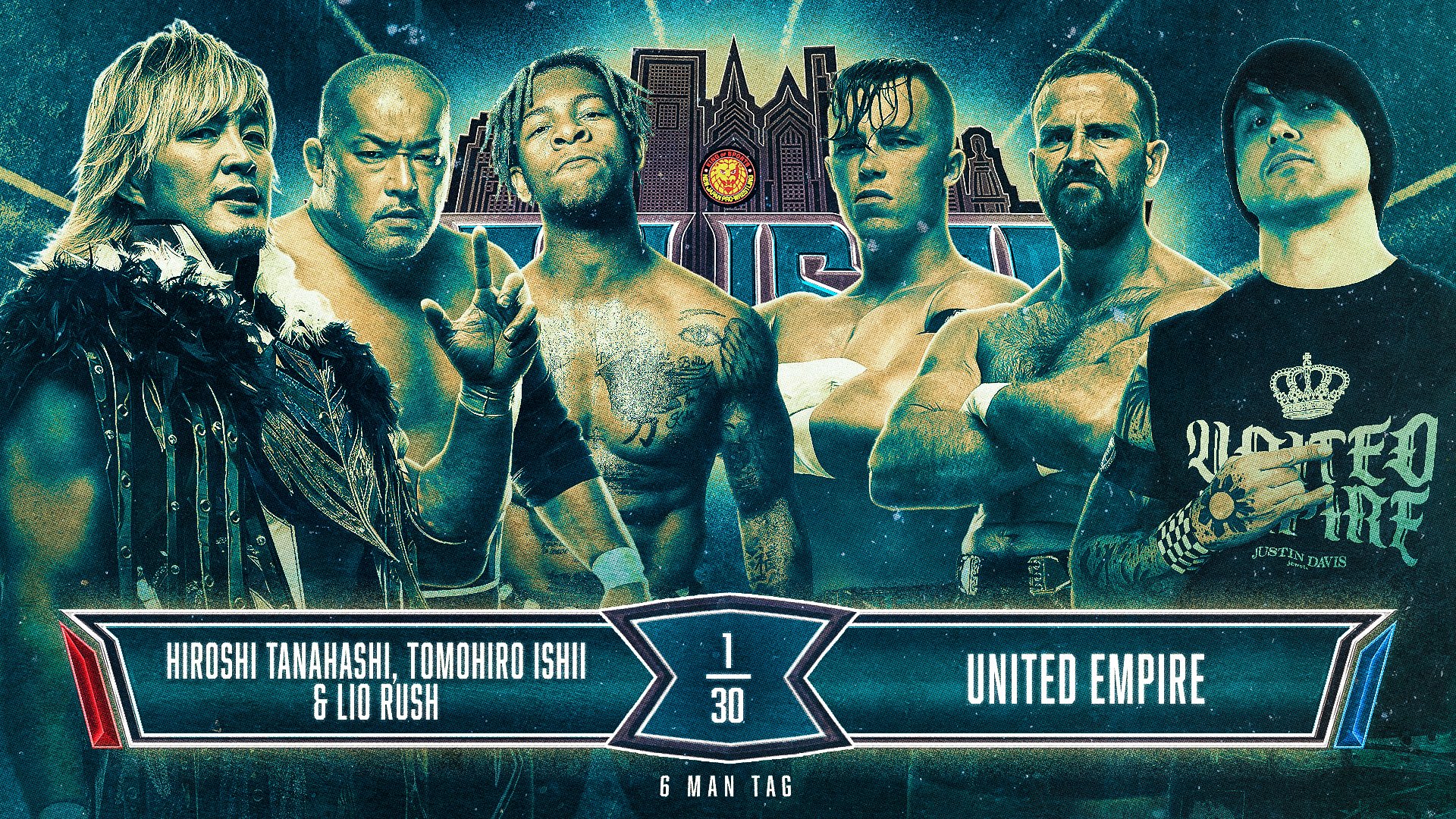 NJPW Cartel completo «Collision in Philadelphia» Superluchas