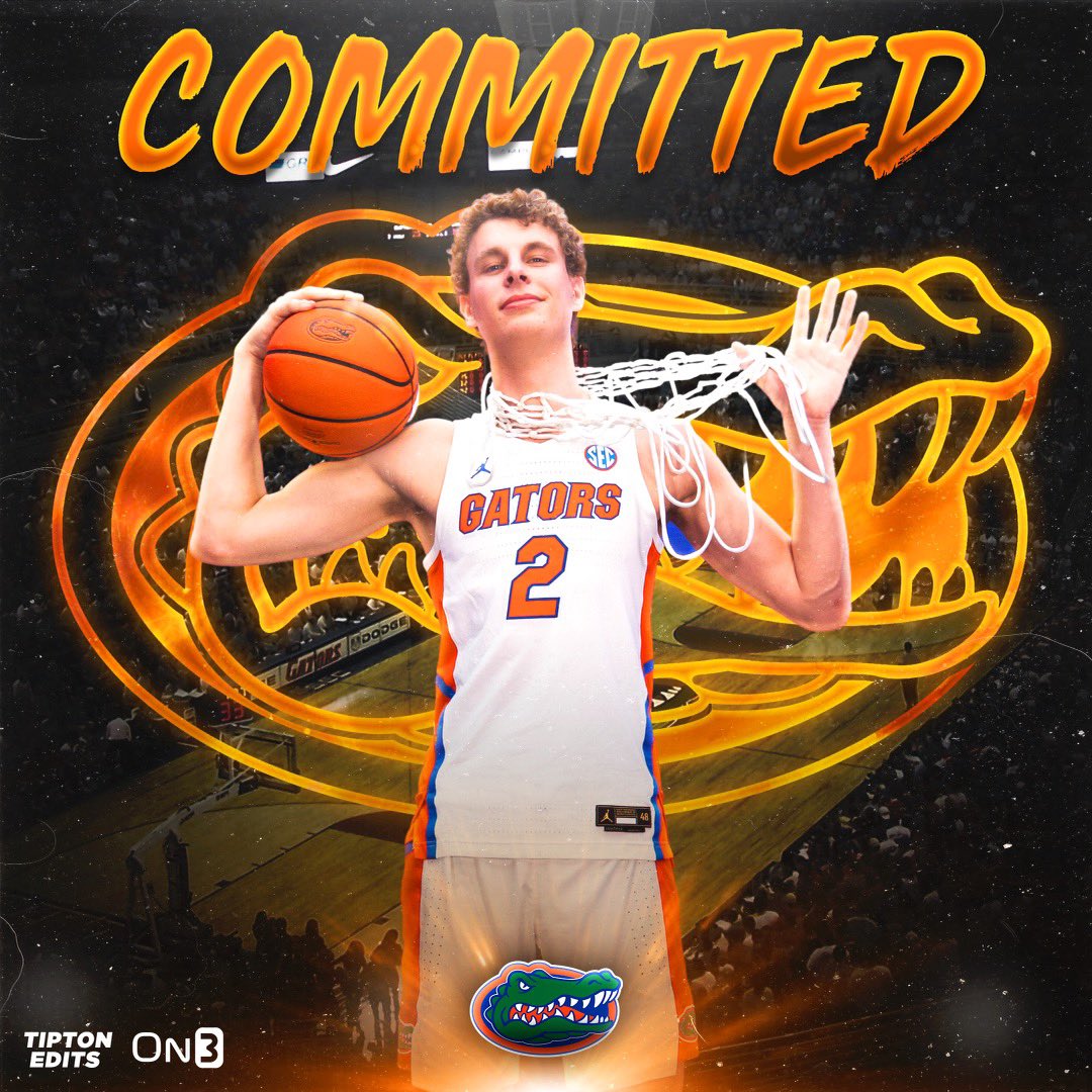 Excited to announce my commitment to the University of Florida!! 🐊

Go Gators 🧡💙