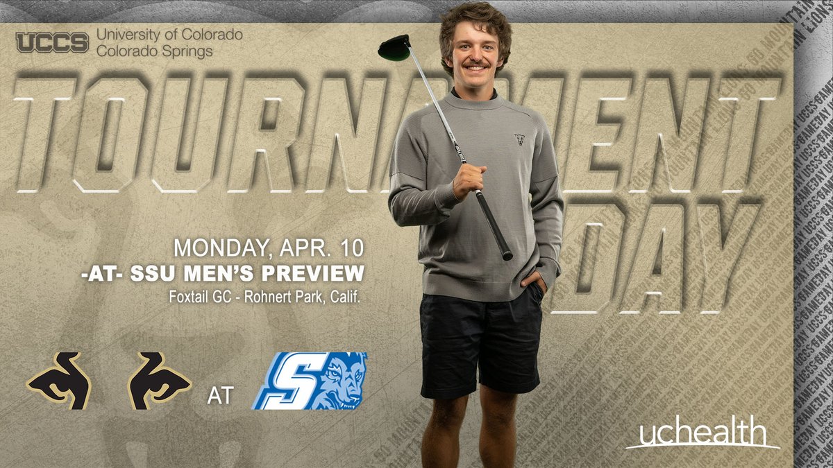 🏌️‍♂️TOURNAMENT DAY🏌️‍♂️

🎟️ SSU Men's Preview
📍 Rohnert Park, Calif.
⛳ Foxtail GC
📊 fal.cn/3xgOp 

#GoMountainLions #RMACgolf
