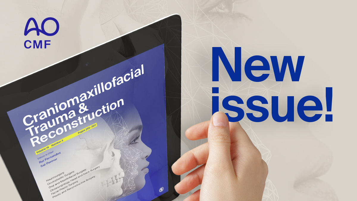 From Issue 1of CMTR: "Comparison of #Teriparatide and Combination of Cissus Quadrangularis and Dalbergia Sissoo on Bone Healing Against the Control Group in #Maxillofacial #Fractures: A Randomized Open-label Control Trial"
fal.cn/3xgP1

#facialfracture