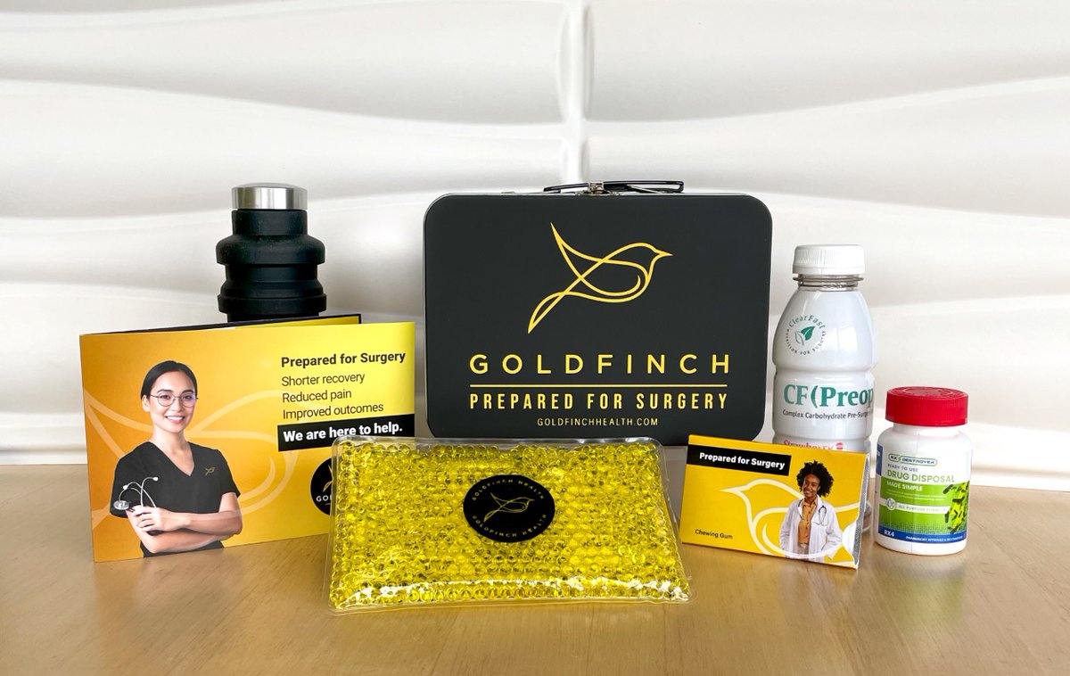 We proudly announce our partnership with Goldfinch Health to bring opioid prevention tool kits to surgery patients nationally. #Surgerycare #OpioidPrevention

Read the full press release: ow.ly/7A9950NEZu7