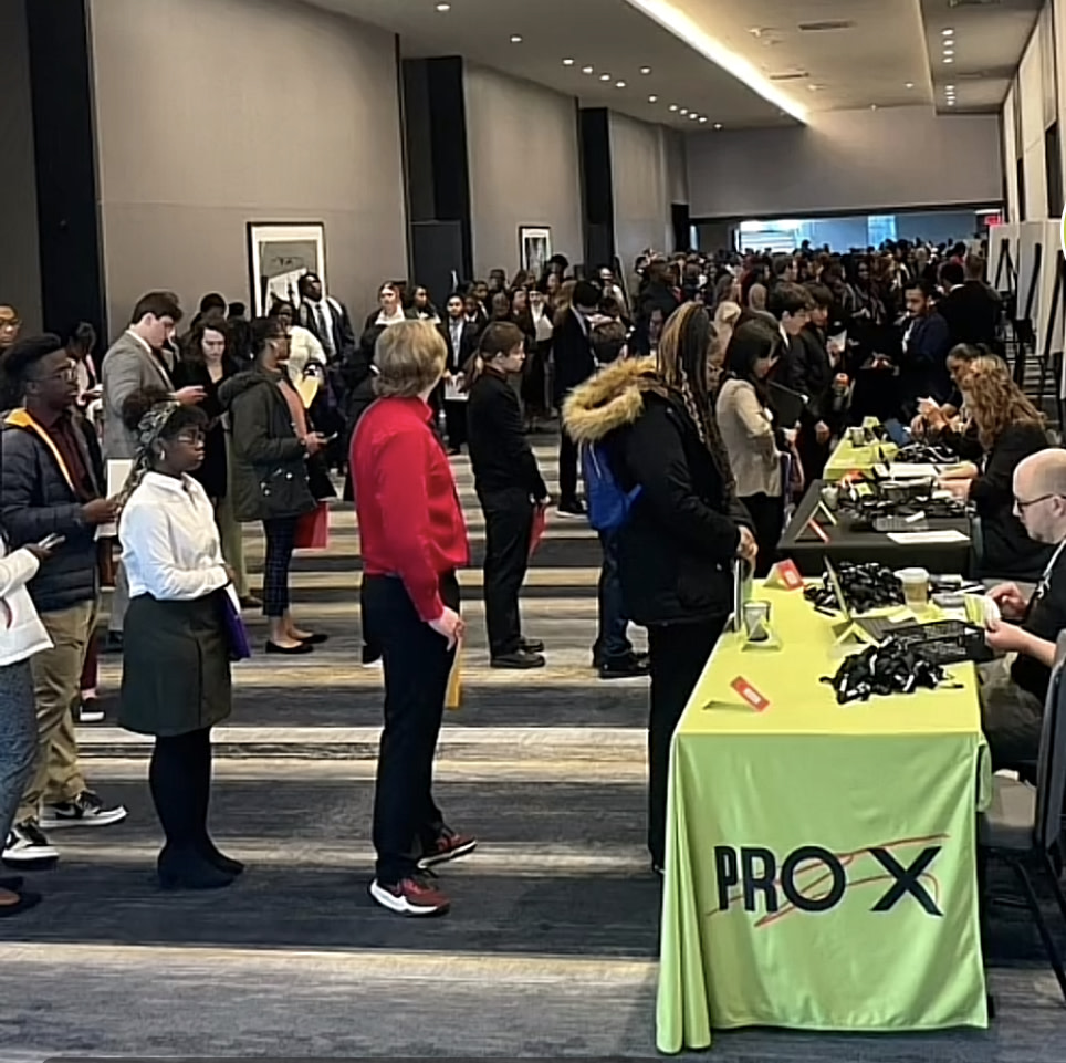 In partnership with @KauffmanFDN and incredible organizations throughout #KansasCity, we’re proud to support @ProX_Summer! Recently, 1,200 applicants were invited to attend the ProX career fair. We know it's going to be a great summer! Learn more: proxsummer.org