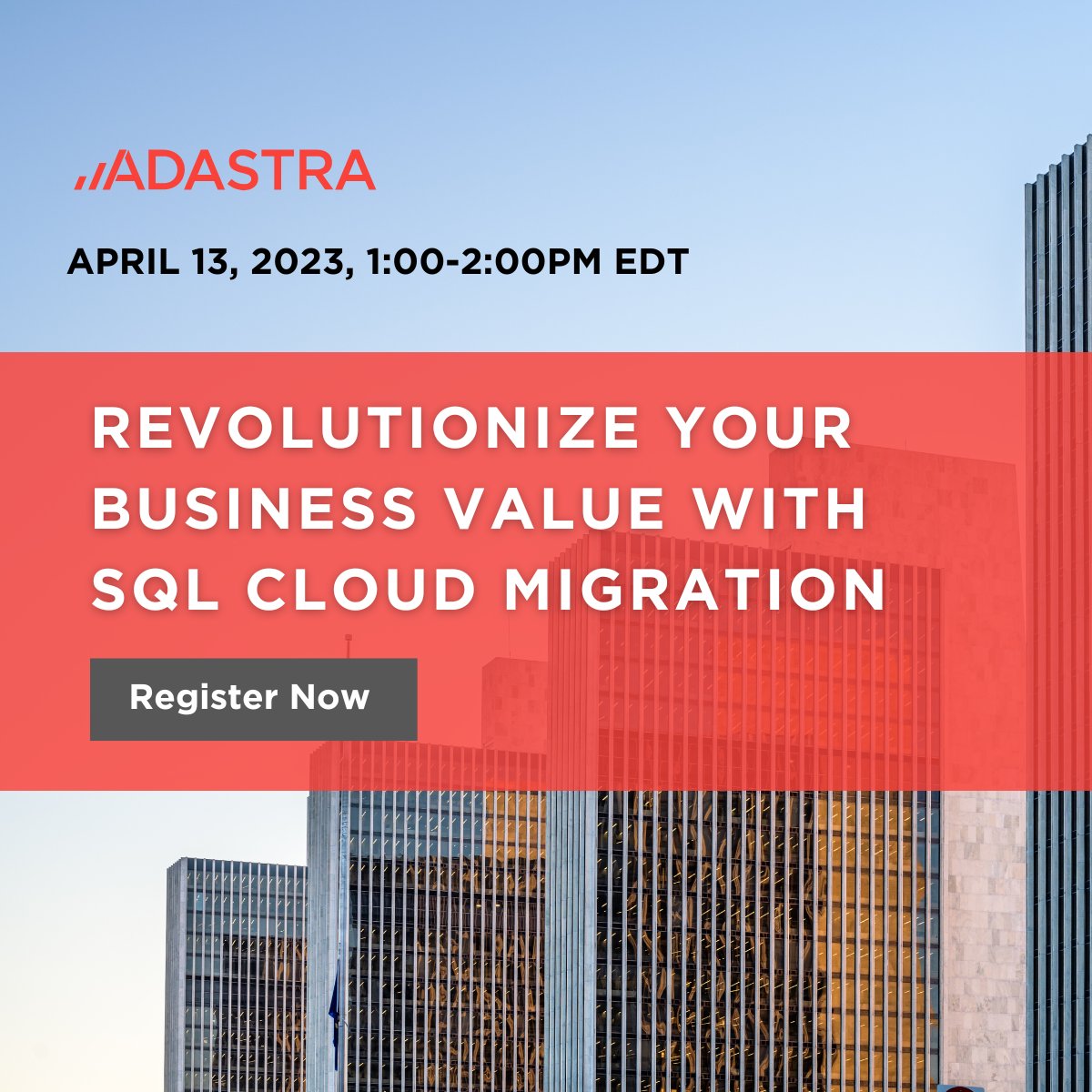AdastraCorp's tweet photo. Azure SQL empowers you to leverage your data to generate powerful insights, making it easy for your public sector organization to adapt to the changing market and generate value for your stakeholders.

Join our webinar on April 13 to learn more ➡️ https://t.co/qELzGrQPG1 https://t.co/12SXx6x3hH
