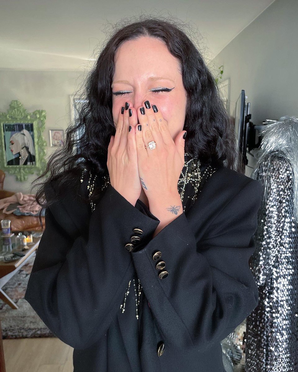 sizzyrocket's tweet photo. I have something to tell you... 💍 https://t.co/EbaveTcjHU