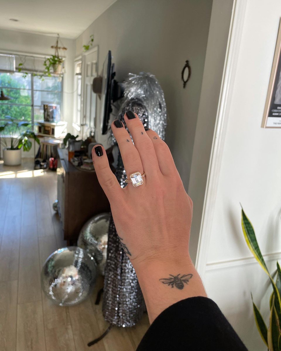 sizzyrocket's tweet photo. I have something to tell you... 💍 https://t.co/EbaveTcjHU