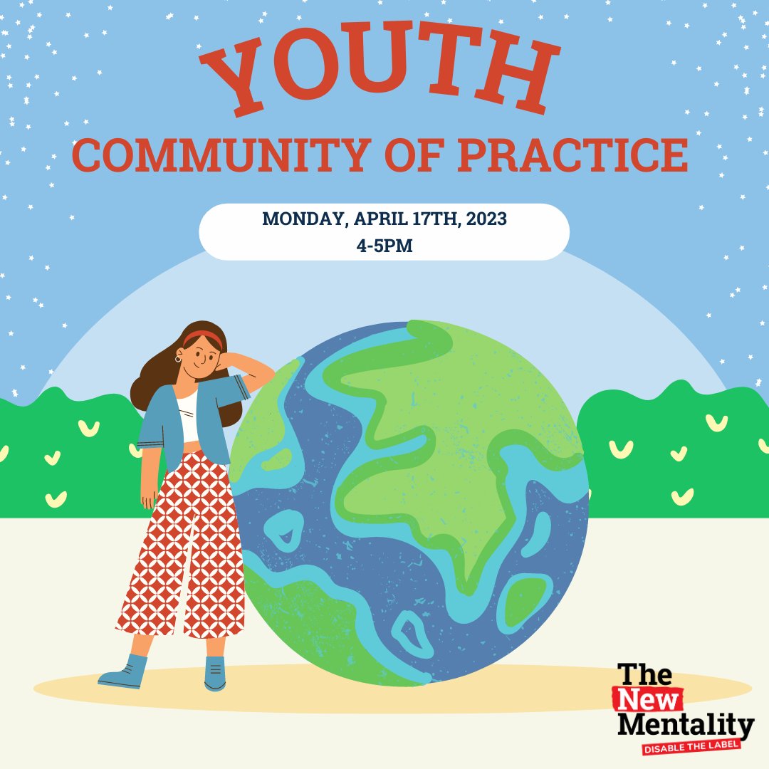 Join us next week for our virtual Youth Community of Practice! If you would like to be a part of the Youth Community of Practice &amp; keep up to date with youth opportunities we offer, &amp; advise TNM’s work, please email your adult ally for the link to sign up #kidscantwait