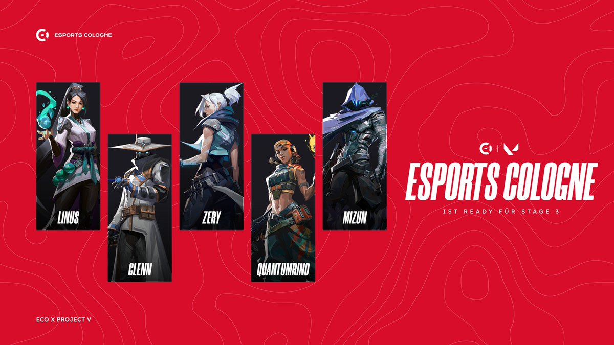esportscologne's tweet image. The #FinalSteps. 🚩

Unser @projectvgg Div. 1-Team geht - gestärkt durch den Neuzugang @mizunyak - in die Stage 3. Das erklärte Ziel: Der Einzug in das Berlin-Finale.

Dazu wird der erste Schritt heute getan: ECO spielt um 19 Uhr gegen #BigBlueCharizard!

Holt euch den #ECOWIN 💪