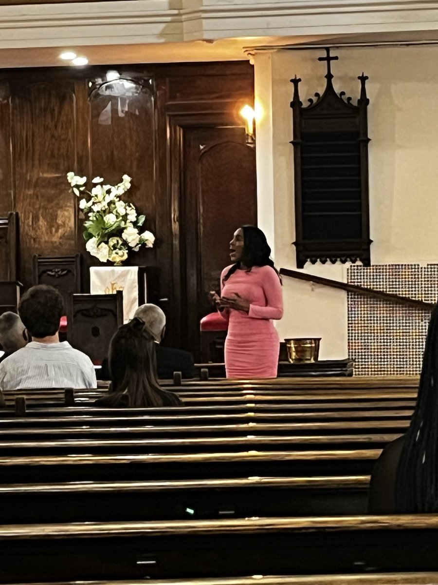 Wonderful time in worship yesterday at Mother Zion AME Church with @jnaibmezzo wrapping up the day with a perfect rendition of Where You There?