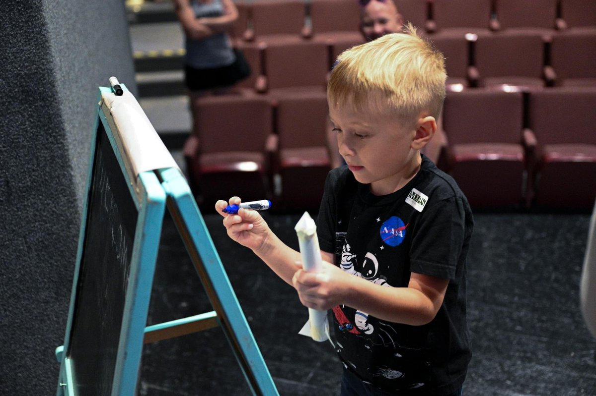 MOASdaytona's tweet photo. Shoutout to our #GEVolunteers for their support in helping blastoff all the DIY #MOASspaceday #rockets 🚀💨 with our young engineers this weekend! 

🚀 56 Young Rocketeers
🚀 13 Successful fundraising targets hit
🚀 $360 Raised for the Children’s Museum https://t.co/LYQUEmtAqF