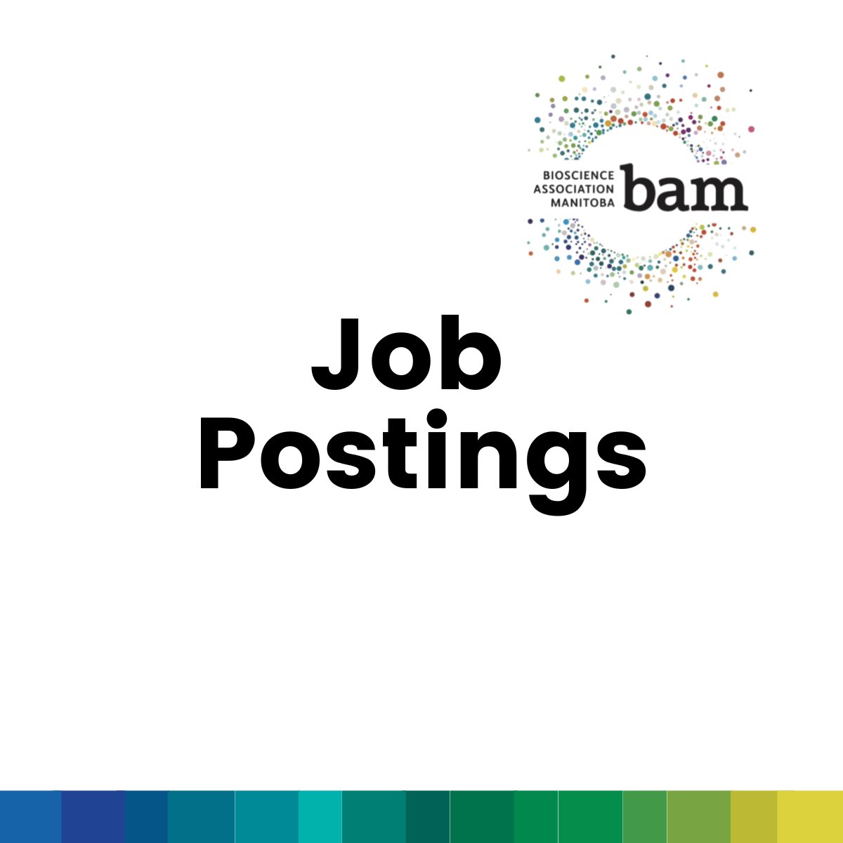 BioscienceMB's tweet photo. Are you looking for a career in the bioscience industry?
Check out the job postings on BAMโs website: https://t.co/BY1d8UG8mu
#bioMB #jobpostings https://t.co/NGrtUvCUfV