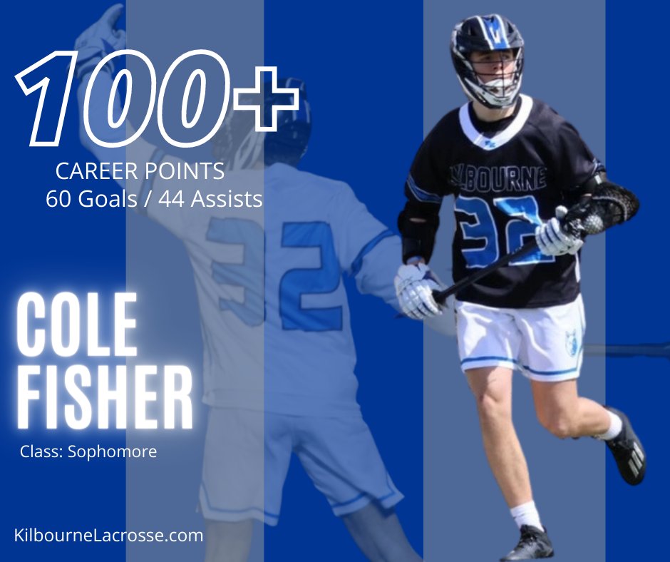 Worthington Kilbourne Lacrosse (@kilbournelax) on Twitter photo Congratulations to Sophomore Attackman, Cole Fisher, for passing the 100 Career Point mark during the spring break trip! GO WOLVES! <a href="/colefisher_32/">Cole Fisher</a> Congratulations to Sophomore Attackman, Cole Fisher, for passing the 100 Career Point mark during the spring break trip! GO WOLVES! <a href="/colefisher_32/">Cole Fisher</a>