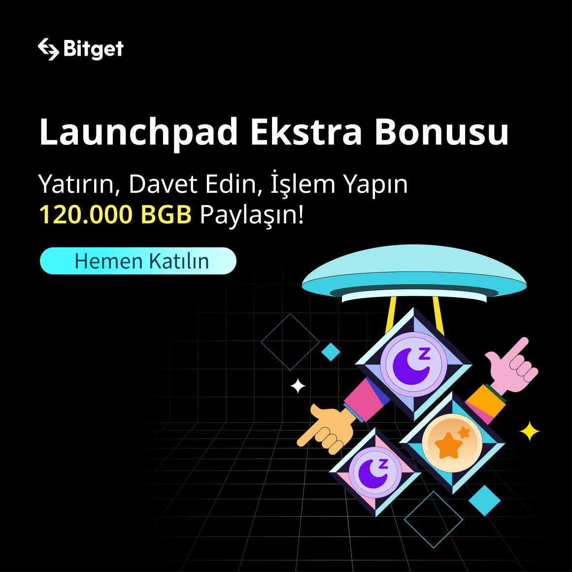 bitgetturkey's tweet photo. 🚀 Türkiye Kullanıcılarımıza $ZZZ Launchpad'ine Özel 120.000 #BGB #Airdrop @gosleep01 

📲İlk Kez Yatırma İşlemine 100 #BGB kazanma şansı
👥 Arkadaşlarınızı Davet Edin, 50.000 #BGB Paylaşın
Launchpad'e katılan kullanıcılar 20.000 BGB Paylaşıyor

Detaylar 👉https://t.co/NN0hDTjBjL https://t.co/ly6Zd9Lf0s