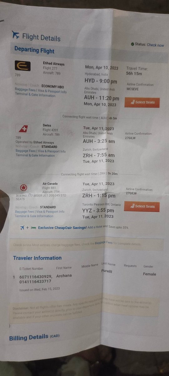psantoshreddy3's tweet photo. @etihad  waste airlines in world
Check this problem... how can book this ticket https://t.co/d6zavEXf1v