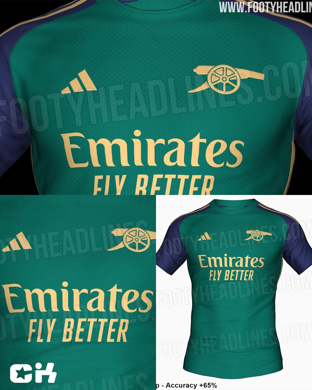 Camiseta arsenal verde shop