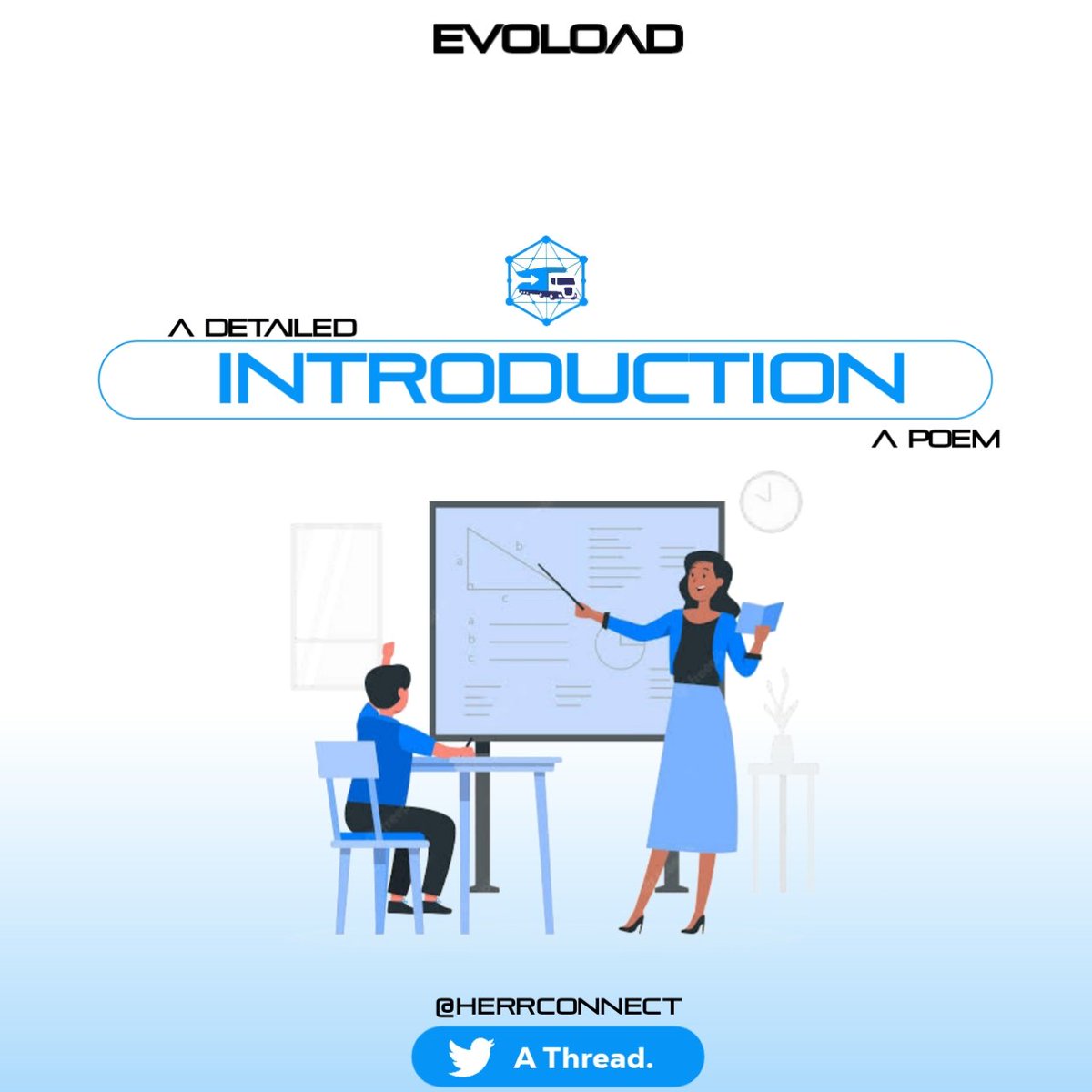 uiuxbytestimony's tweet image. @evoload: blockchain Freight Exchange,
Built on Elrond, aims to rearrange
Logistics with efficiency and trust,
Join the revolution or be left in dust.

A Poem Thread 🧵
#EvoloadContentChallenge