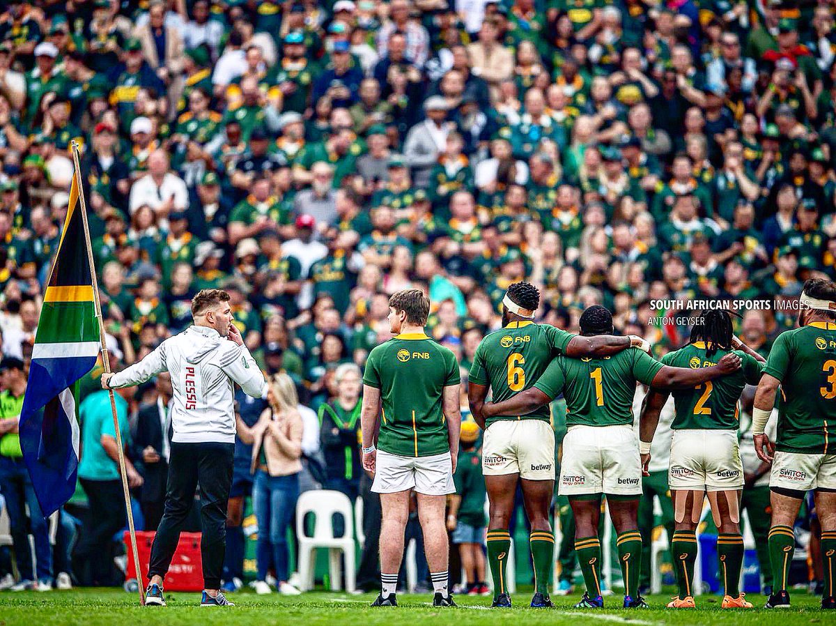 So you won’t say my name, that’s smart you better not.
I don’t need your airtime at all, I have my whole continent of AFRICA behind me.
Go enjoy your very spectacular victory at home in New Zealand . 
We are Africa we fear nothing.
#stillknocks #greenandgold🇿🇦 #proudlyafrican