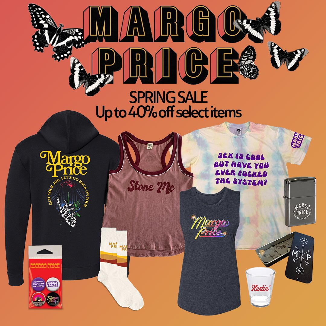 We’re Spring Cleaning over at my merch shop! Get up to 40% off at margoprice.colortestmerch.com and be sure to donate to <a href="/Everytown/">Everytown</a> for Gun Safety at checkout and protect future generations!