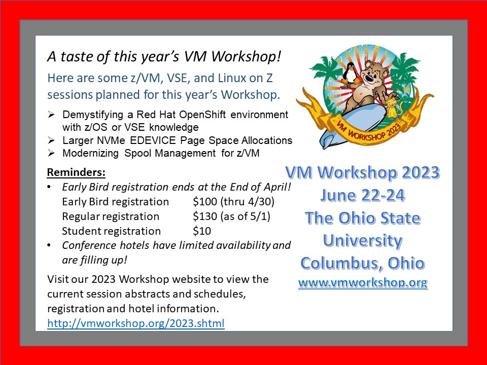 Early bird registration ends soon. Hope  to see you there!