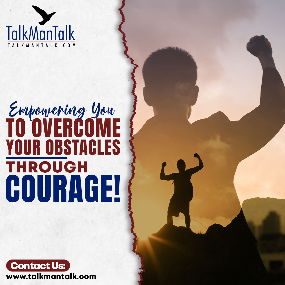 TALKMANTALK's tweet photo. Life isn't always easy, and there can be curveballs that life throws our way, robbing us of our COURAGE. But don't give up hope!

Contact us. https://t.co/eHwLl9mXcl
 
#FYFY #Freedom #Motivation #faith https://t.co/cYhCTlVzRD
