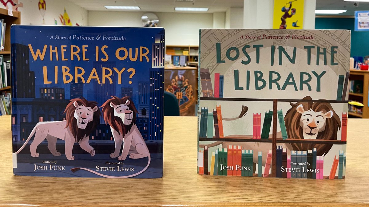 We are celebrating school libraries all month long! #SchoolLibraryMonth Here are a few books about the library that I love ❤️ #growingReaders #librarylove @WeinertES @MatsRead