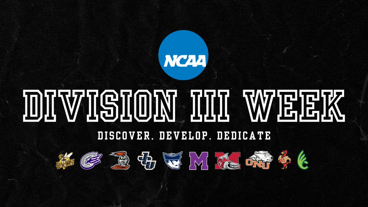 The OAC is proud to be participating in NCAA Division III Week from April 10 through April 16.

The #OAC has been a proud member of Division III since 1902. Follow along this week as we celebrate the impact of DIII on student-athletes at our member schools.

#WhyD3 #D3Week