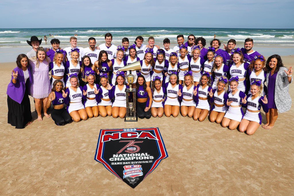 Recently, Brianna Davis, Poteet Pirate class of 2018, competed in the NCA College championships for Tarleton State University. Brianna and her cheer teammates at Tarleton won the National championship Division II game day. 📣🏆

#poteetstrong #MadeInMesquite