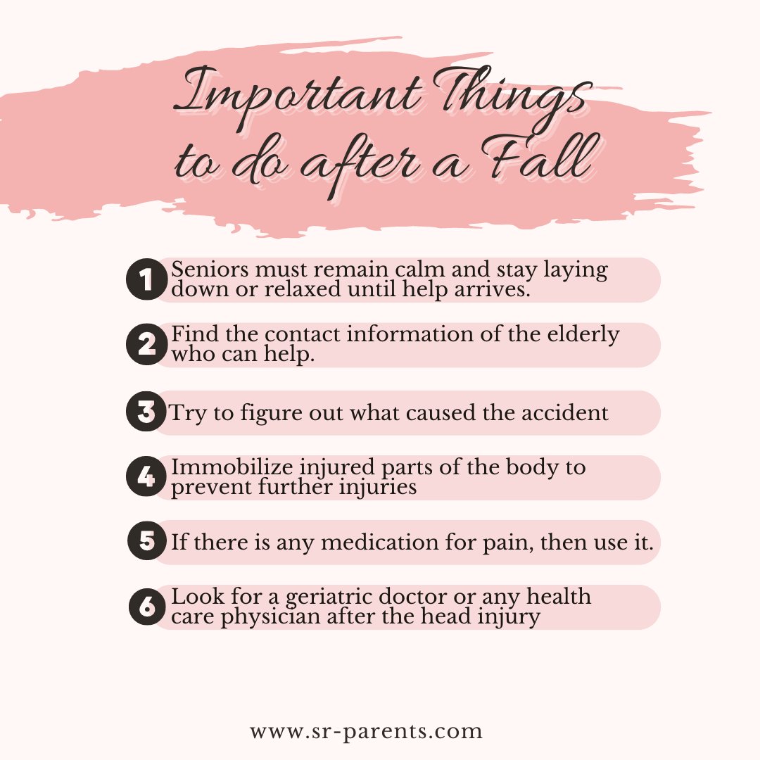 senior_parents's tweet photo. Falls are common among the elderly and can result in serious injuries, such as fractures, head injuries, or cuts. If an elderly person falls, it's essential to take the following steps: Tag a friend who needs this
https://t.co/YtSCjok72t
#ElderlyHelp #Health #Palliative #Problems https://t.co/0DQbyGeCyT
