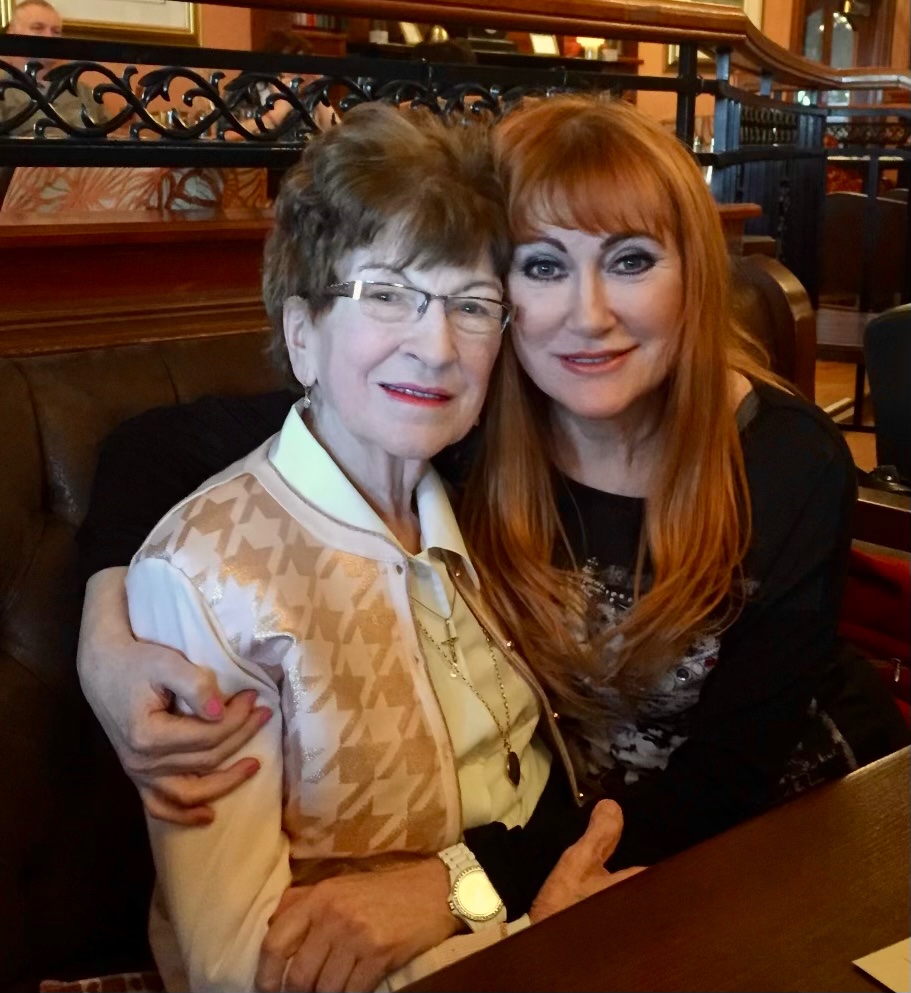 Hello there dear hearts,such a fab Easter Sunday with Mammy Ann family &amp; friends
My sister Annie is home from Canada again and we took our Mammy Ann to church and then a fab family Easter lunch.
I wish all my dear hearts love luck laughs and good 
Health always. X