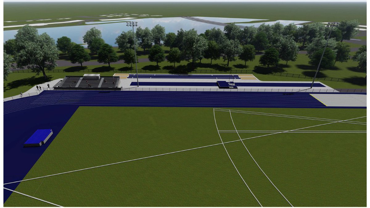 _Coach_SBaldwin's tweet photo. Check out the 3D Model of the NEW Track &amp; Field Complex at Whiting Field🏟️😎

Coming 🔜 Sept. 2023

We are pumped‼️

#LUXCTFVikings | #WhitingField https://t.co/nQin5epOFH