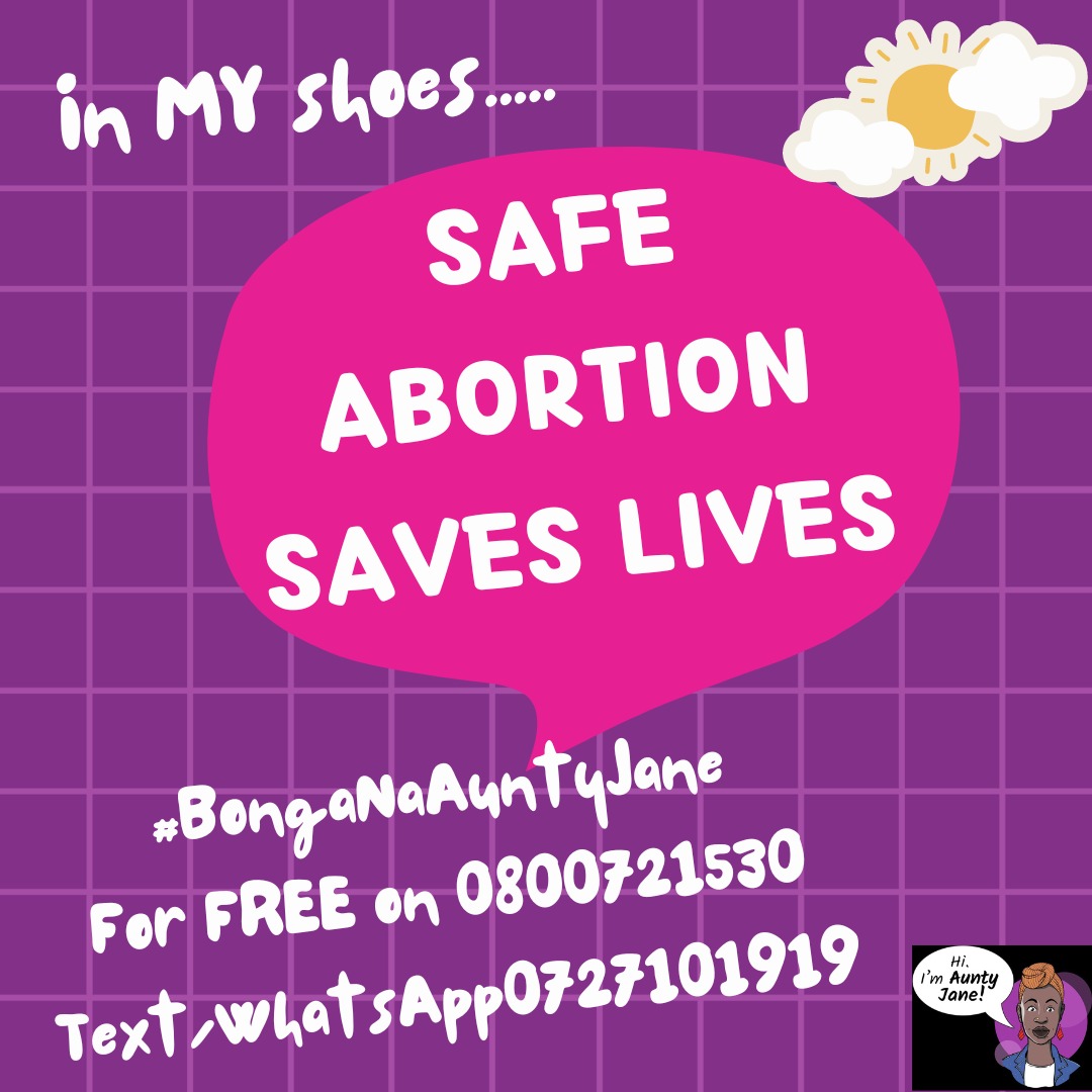 I need your thoughts.. Who deserves to get a safe abortion here👇
1. An adolescent who was raped
2. A woman with 5kids & her contraceptive plan failed
3. A married woman who got pregnant in her pre-menopausal phase & needs the service?
#InHerShoes #BongaNaAuntyJane