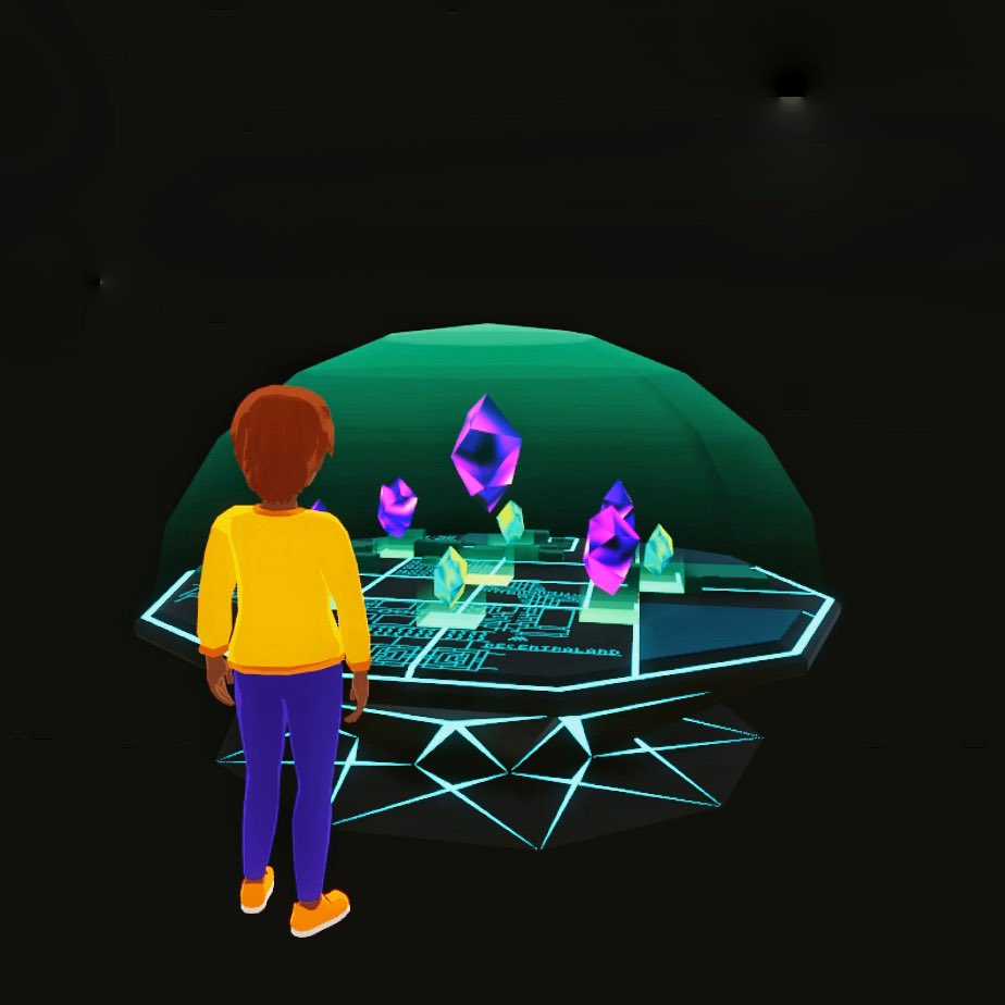 MiyuDCL's tweet photo. Decentraland hologram map 3D NFT. 🤩 working on the new assets for the @hexroid DCL game. Players will be able to win NFT(3D files) in the game. What other important locations should I add?👀📍
@decentraland #Metaverse #web3game #hexroid https://t.co/F1iWTaOQli