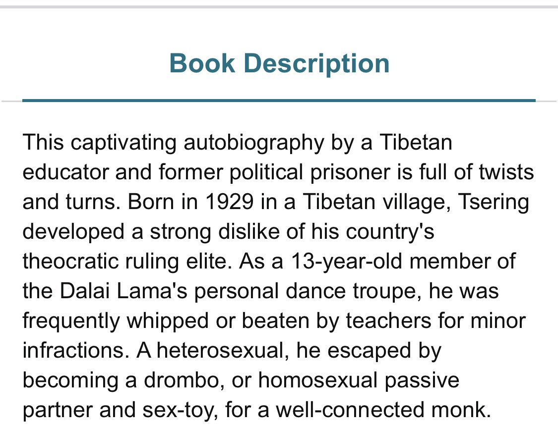 CarlZha's tweet photo. What Dalai Lama did to that poor Indian boy in public is the least bad things that happened regularly and institutionalized inside monsteries of Old Tibet https://t.co/qXG6y022uS