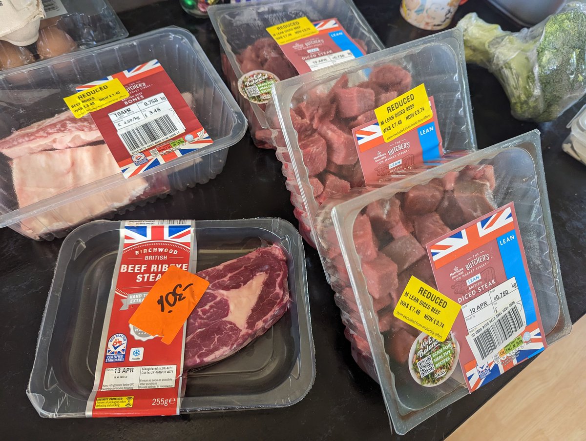 Great haul today at @Morrisons  thank you for that saving! 😬 

#carnivorediet  #Carnivore #properhumandiet #fulledbyfat