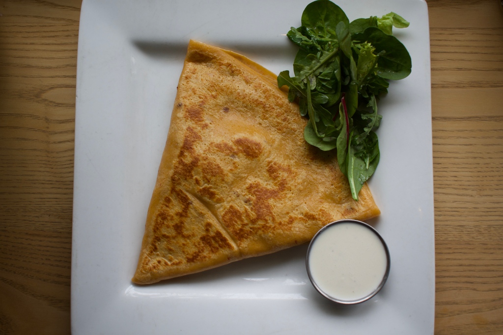 No ifs ands or buffs- the Buffalo Chicken Crepe 🍗 and Whats Up Doc  🥕 carrot cake special for April are too good to miss. Available now at a Skinny Pancake near you!